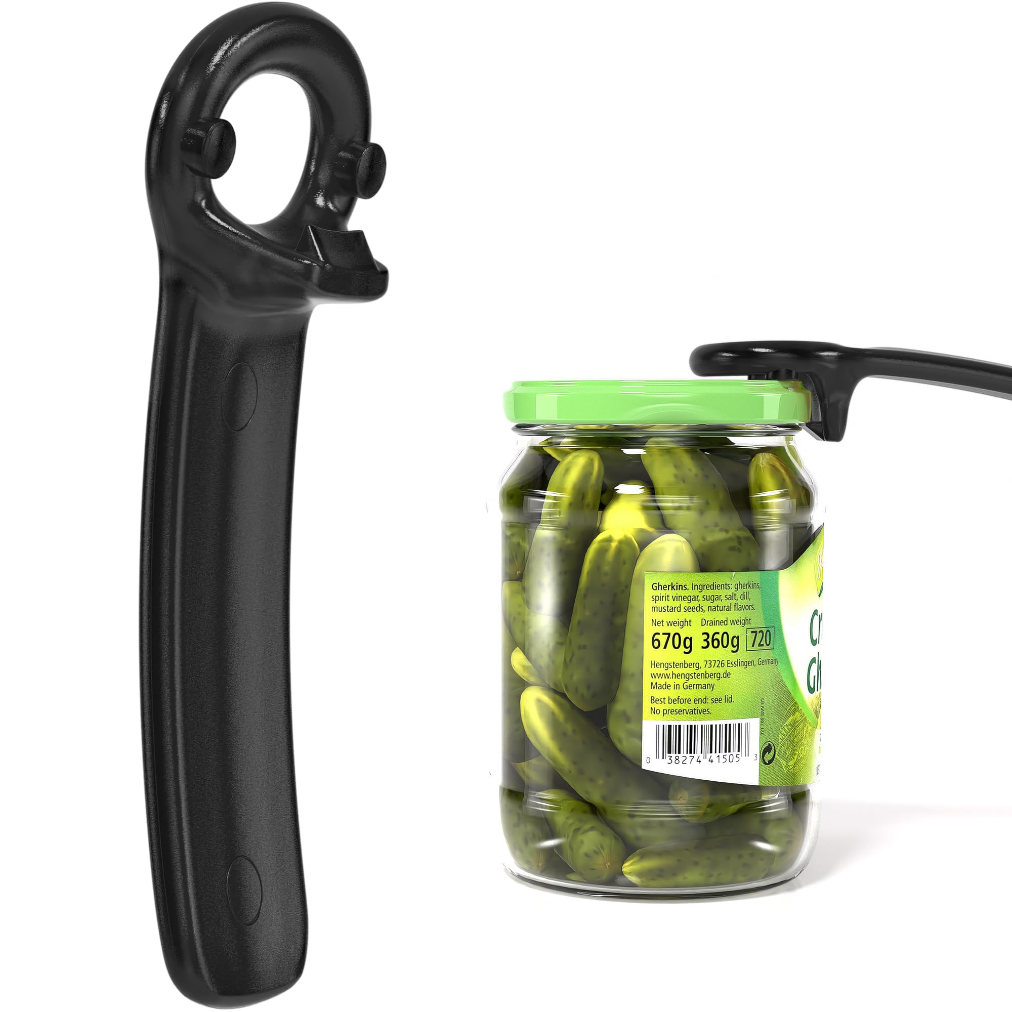 Photo 1 of 1 Pcs Readaeer Jar Opener for Weak Hand & Seniors with Arthritis (Black)