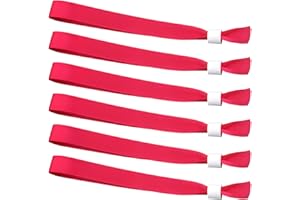 50PCS Cloth Event Wristbands, Entrance Wristbands Disposable Wrist Party Bands Without Logo Admission Wristbands Events Brace