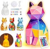 Dikence Cat Lamp Arts and Crafts Kit for Kids 6-12 USB Rechargeable view 1