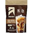 Ascent Iced Coffee Protein Powder - High Protein Coffee Powder, 20 g Protein & 100 mg Caffeine - 30 Servings