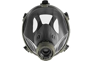 MIRA SAFETY M MIRA Safety CM-I01 Full-Face Industrial-Grade Gas Mask with 40mm NATO Filter Compatibility and Advanced Valve Design