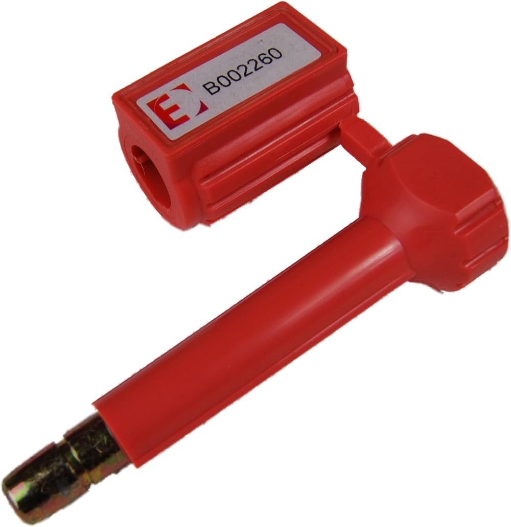 SERPRO 10x Red Container Bolt Seals ISO 17712:2013 C-TPAT Compliant Security
