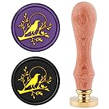CRASPIRE Crow Wax Seal Stamp Halloween Sealing Wax