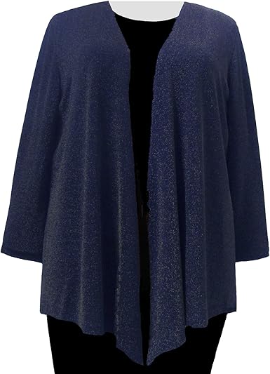 sparkle cardigan plus size