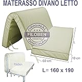 Divano Letto Con Materasso 160 X 190
