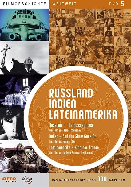 Das Jahrhundert Des Kinos 100 Jahre Film Dvd 05 Russland Indien Lateinamerika Omu Amazon De Sergei Seljanow Sergey Selyanov Mrinal Sen Nelson Pereira Dos Santos Dvd Blu Ray