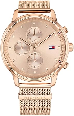 tommy hilfiger horloge dames goud