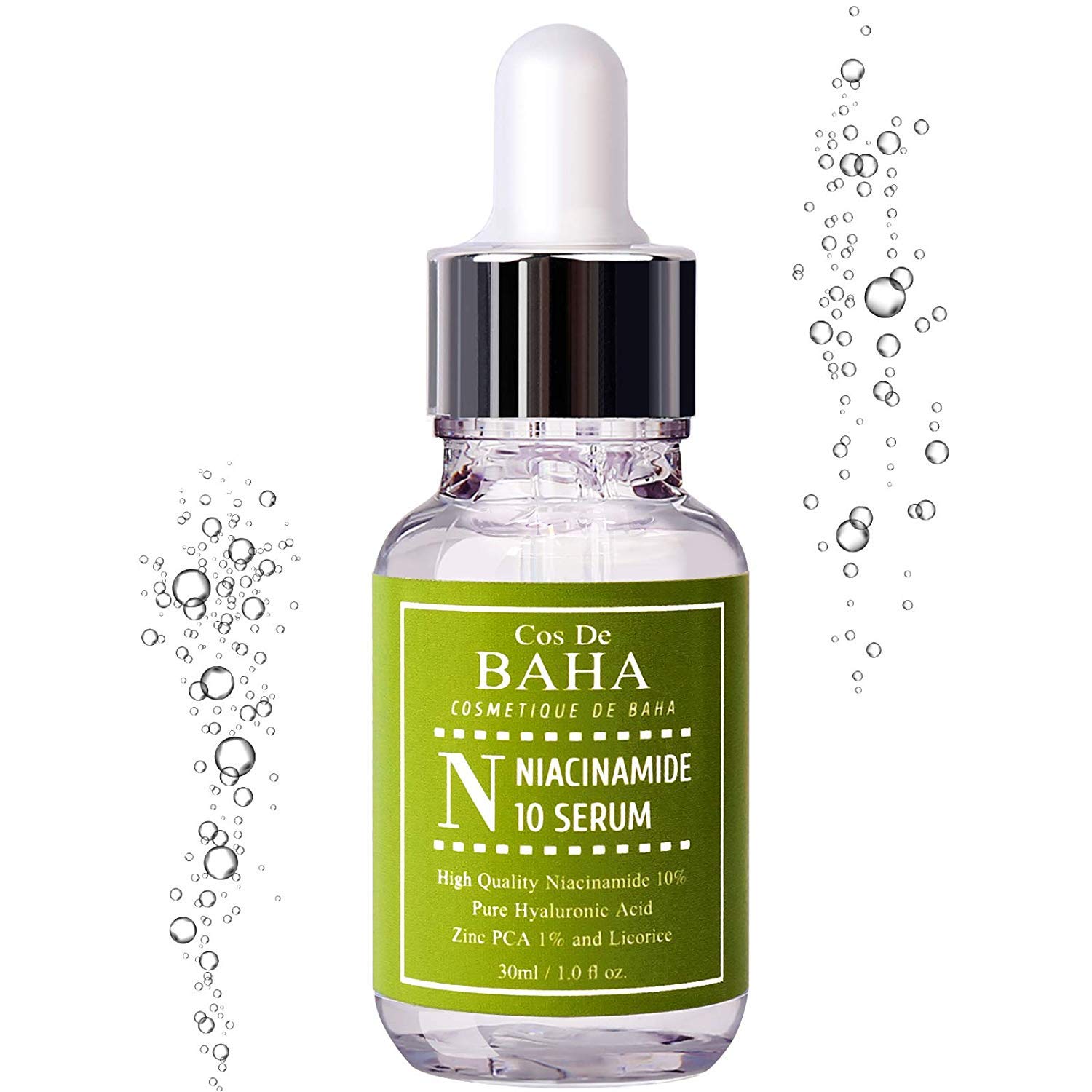 Niacinamide 10% + Zinc 1% Serum for Face - Pore Reducer + Vitamin B3 for Brightening + Uneven Skin Tone Treatment + Diminishes Acne Prone, Korean Skin Care (1OZ): Beauty