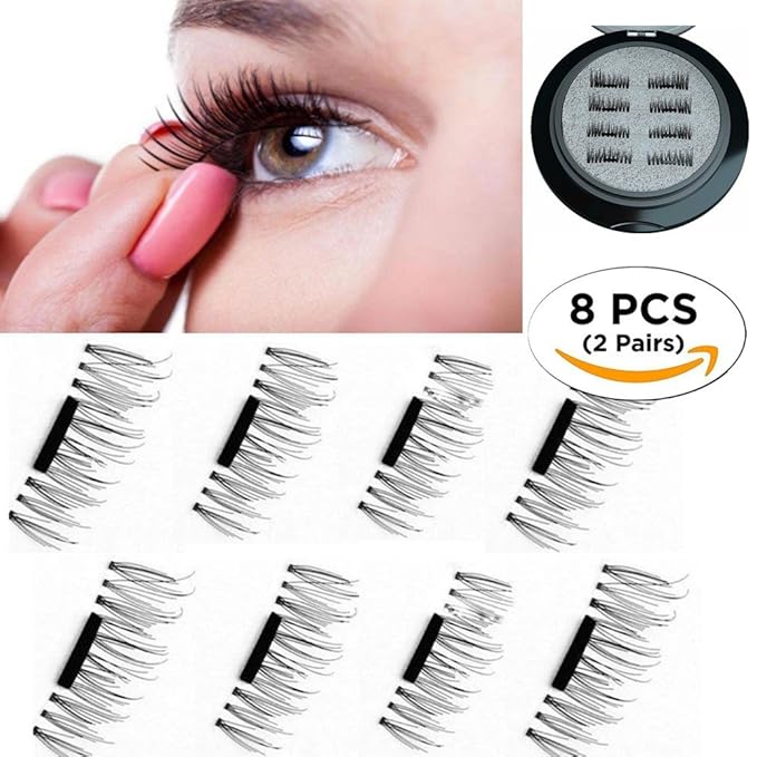 Upgraded Long Eyelashes, 0.2mm Ultra Thin