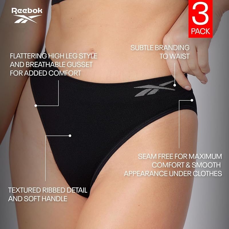 Braguitas KAM para Mujer,Braguitas sin Costuras,Ropa Interior Que Absorbe la Humedad, diseño acanalad, Disponibles en Tallas XS, S, M y L