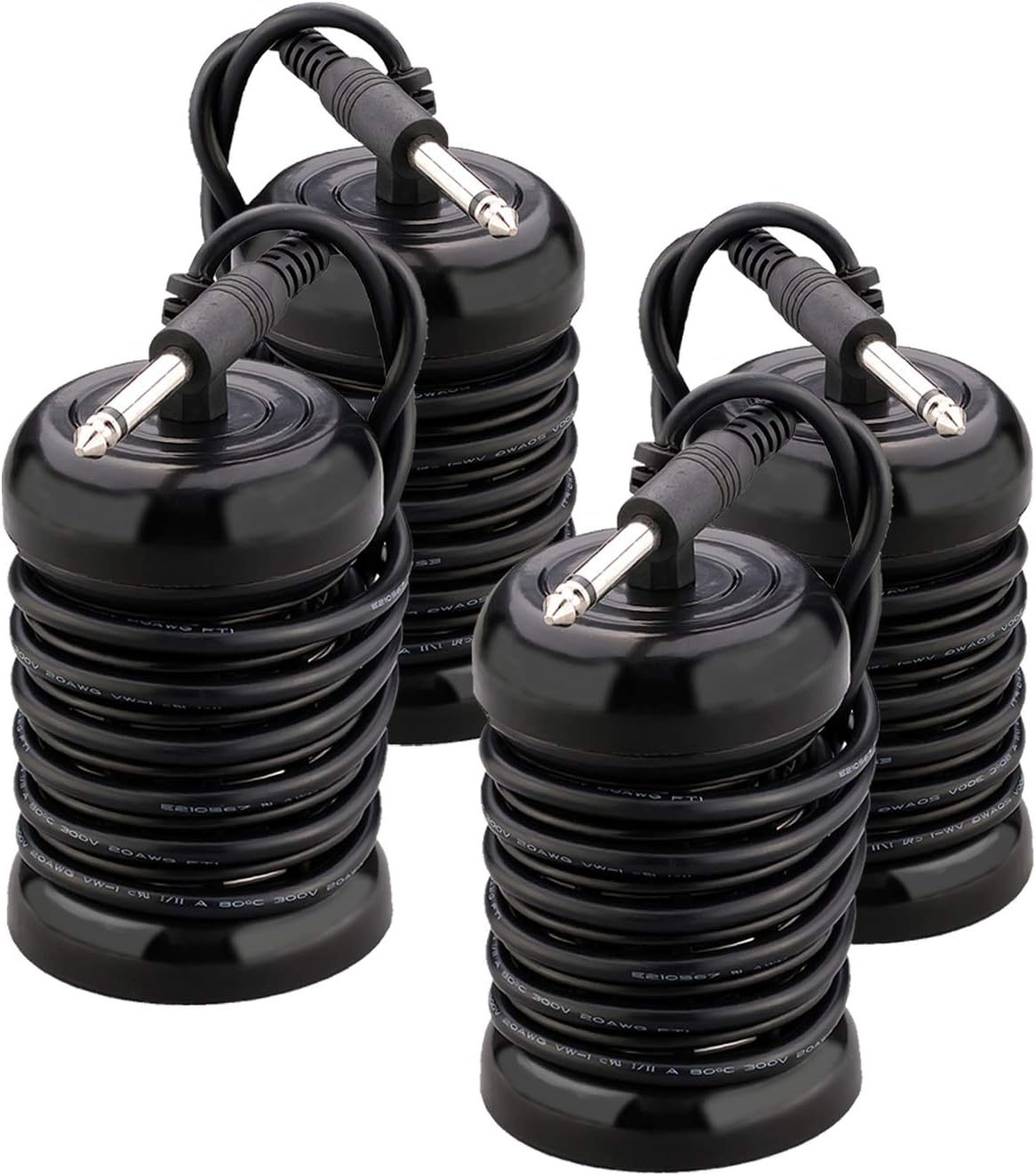 4-Pack Replacement Arrays for Ionic Detox Foot Spa Machines System, Ion Ionic Foot Bath Round Stainless Steel: Health & Personal Care