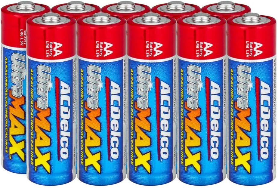 ACDelco 10-Count AAA Batteries, UltraMAX Super Alkaline Battery: Health & Personal Care