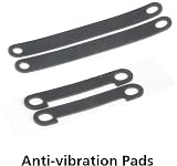Akasa 3.5" SSD HDD Adapter to 5.25" Bay | AK-HDA-01 Black Anti Vibration Mount view 7