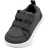 STQ KIDS Wide Toe Box Toddler Shoes Boys Girls Barefoot Shoes Lightweight Kid Tennis Sneakers Non-Slip Zero Drop First Walking Running Shoe for School Outdoor Indoor Sports