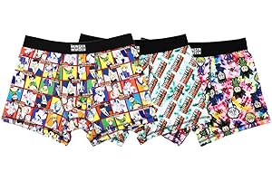 Bioworld Hunter X Hunter Anime Logo Characters Boxer Briefs Pack of 3