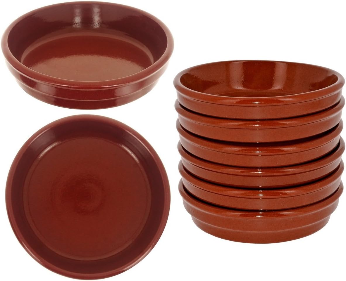 Promobo Set Lot 6 Ramequins Empilables Mise En Bouche Crèmes Brulées