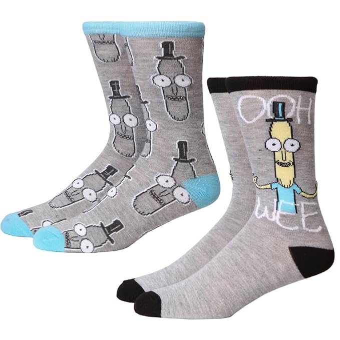 Calcetines Grises Mr. Poopybutthole Oohwee