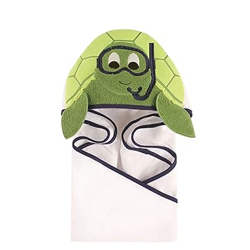 turtle hooded towel
