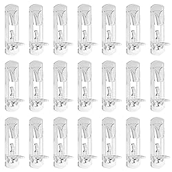 Jamiikury 30pcs Plastic Locking Shelf Pins, Cabinet