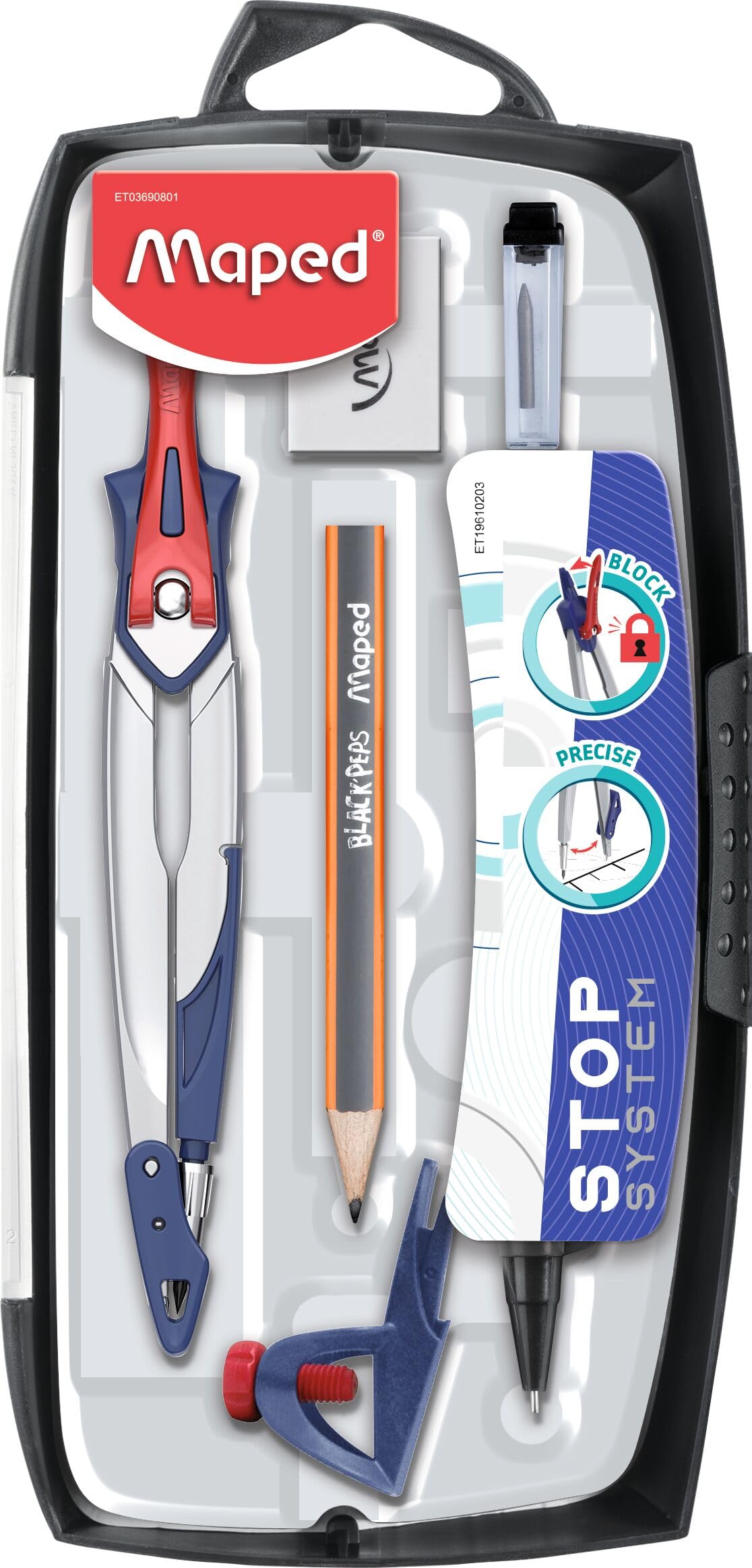 Maped Stop System Compass Case (7 Pieces)