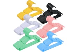VIIBASE Baby Clothes Hangers,120 Pack Kids Plastic Hangers for Closet,Toddler,Infant,Child,Newborn's Coat Hangers Ideal for Laundry and Nursery's Everyday Standard Use