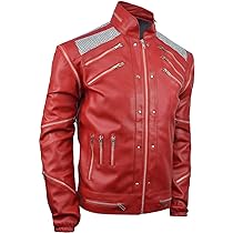 トップス MichaelJackson Beat It leather vest Get the Iconic Michael Jackson Beat It Jacket Today!