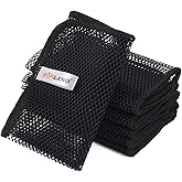 Sunland 6pack Mesh Dish Cloths for Washing Dishes Fast Drying Netted Dish Rags No Odor Cleaning Cloths Dishes Scrubber for Ki