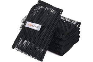 Sunland 6pack Mesh Dish Cloths for Washing Dishes Fast Drying Netted Dish Rags No Odor Cleaning Cloths Dishes Scrubber for Ki