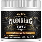 Numbing Cream Maximum Strength: Long Lasting Extra Relief with Arnica and Emu Oil (1.7 OZ)