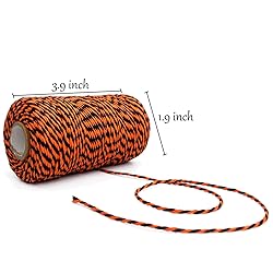 Halloween Twine Orange and Black Baker String 328