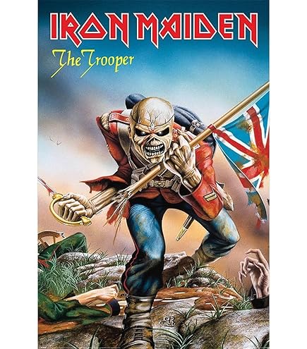 postersultan 1 X Iron Maiden Poster - The Number of The Beast