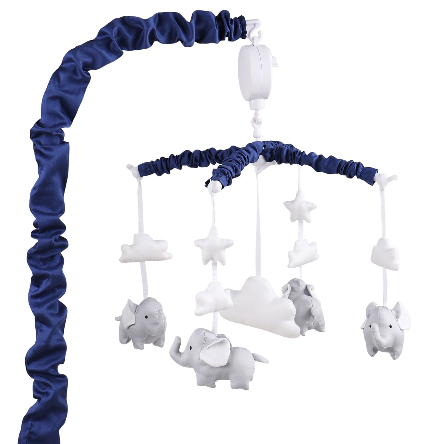 peanut shell elephant mobile