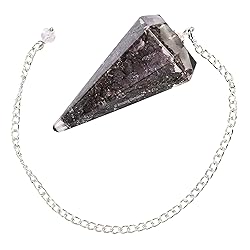 Hematite Orgone Crystal Pendulums for Divination