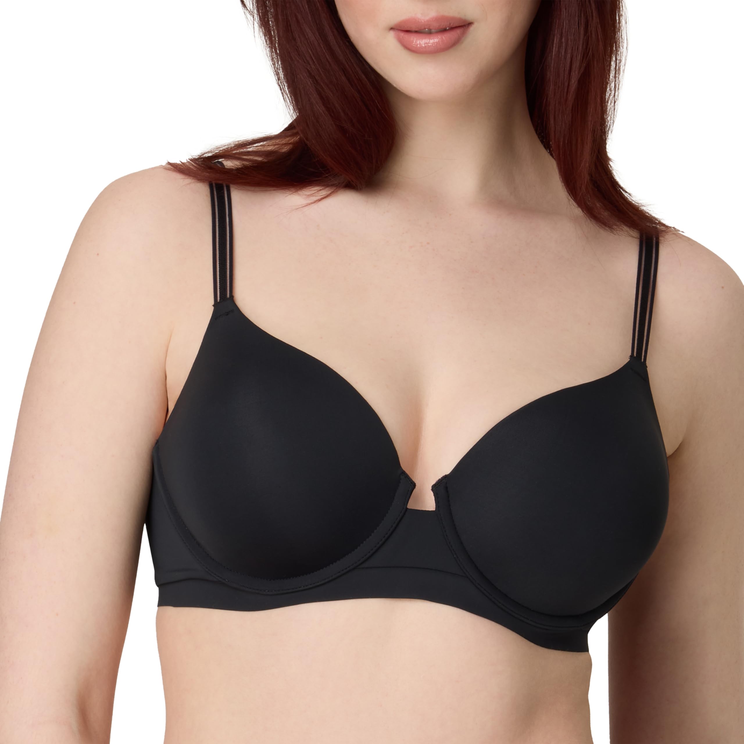 Maidenform Women’s Underwire Bra, Barely There No-Show Bra, Full Coverage, Adjustable & Convertible Straps