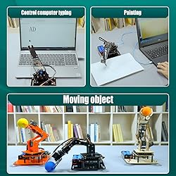 Adeept 5DOF Robotic Arm Kit Compatible with Arduino
