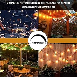 Svater Outdoor String Lights 150FT, E26