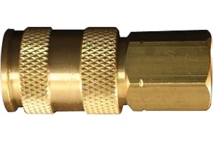 Milton Industries (S-766) 3/8" FNPT Female V-Style High-Flow Coupler