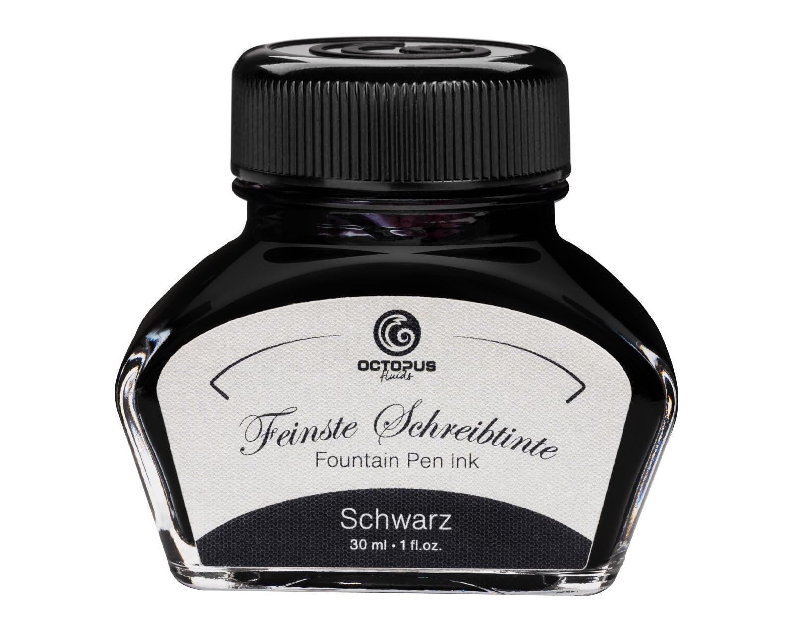 Octopus Finest Fountain Pen Ink Bottle ( 30 Milliliter ) - Black
