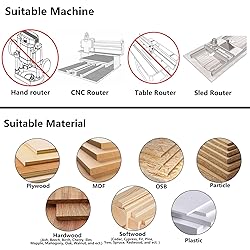 SpeTool 1-1/4" Cutting Dia Slab Flattening Router