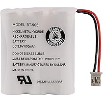 Batterie Compatible Avec Panasonic KX-T37301 Ni-MH 3.6V 600mAh - P-P301