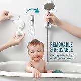 TAILI Suction Shower Head Holder 3 KG, No Drill, Height & Angle Adjustable, view 4