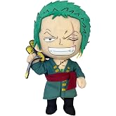 Great Eastern Animation GE-52803 One Piece 9" Roronoa Zoro Stuffed Plush, 8"