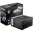 MSI MPG A1000G PCIE 5 & ATX 3.0 Gaming Power Supply - Full Modular - 80 Plus Gold Certified 1000W - 100% Japanese 105°C Capac