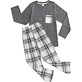 BYX SweetLeisure Big Boys Pajamas Loose Cotton Top Bottom Lounge Teens Sleepwear Size 10 12 14 16