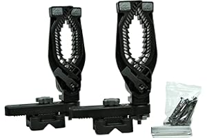 ATV Tek | ATVCAM-ES1 | ES1 Elite Series ATV Cam Lock Snubberless Rack | Universal Fit | Black | Single Pack, 2-Piece