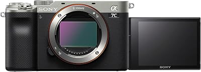 Alpha 7 C - Cámara evil de fotograma completo (compacta y ligera, enfoque automático a tiempo real, 24.2 MP, sistema de estabilización de 5 ejes, batería de gran capacidad, Solo Body) Plata
