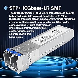 10Pack SFP+ LC 10GBase-LR Transceiver - 10G Single