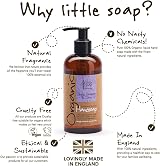 Little Soap Company Organic Lavender Hand Wash 250ml Natural Vegan Cruelty-Free view 2