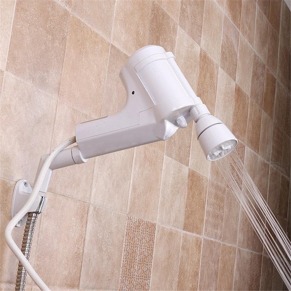 Electric Water Heater Instant Tankless Instantaneous Bathroom Hot Water Heating Shower Faucet