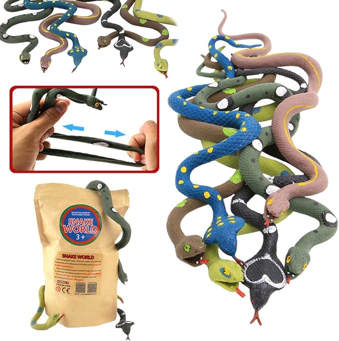 rubber snakes dollar store